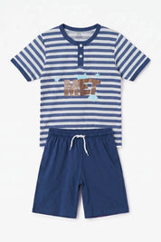 Navy & Chocolate
