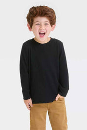 Lithgow Kid's Thermal Long Sleeve Winter Knit Wear Shirt Boy's Sweat Shirt RAM 