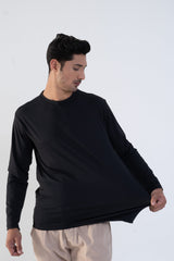 Men's Stretchable Crew Neck Tee Shirt