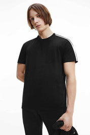 Polo Republica Men's Shoulder Stripes Crew Neck Tee Shirt Men's Tee Shirt Polo Republica 