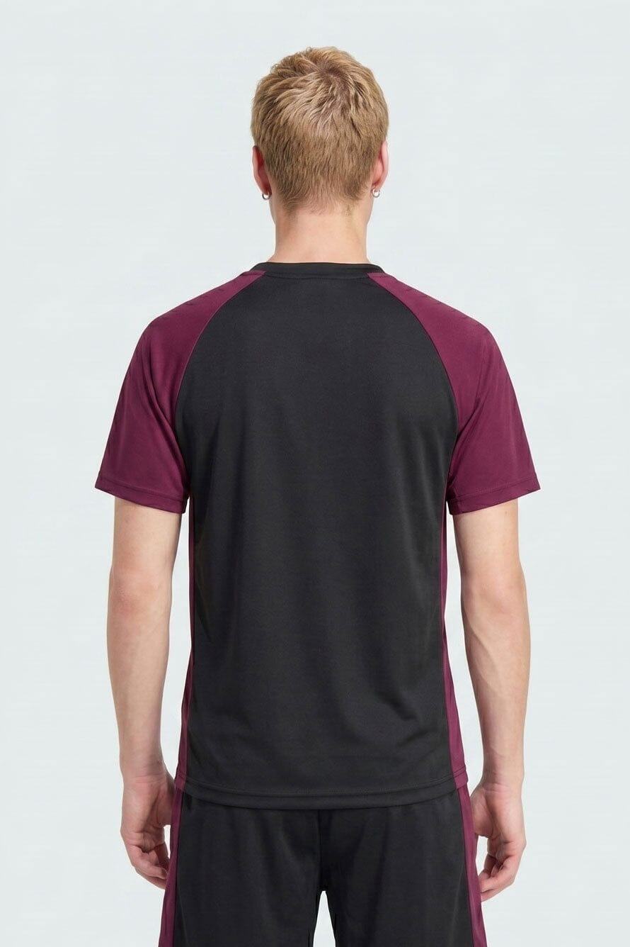 Black & Maroon