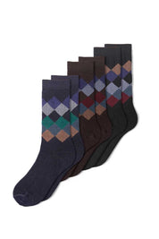 Eternity Premium Men's Antibes Crew Socks - Pack Of 3