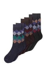 Eternity Premium Men's Antibes Crew Socks - Pack Of 3