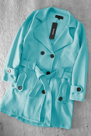 Rising Women's Fleece Trench Coat Women's Jacket Rooshani Enterprises 