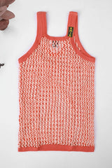 Kid's Knitted Net Sleeveless Sando Vest