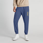 MAX 21 Men's Change Future Printed Fleece Joggers Pants Men's Jogger Pants SZK Light Navy S 