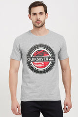 Quick Silver Men's Mountain Wave Printed Short Sleeve Tee Shirt