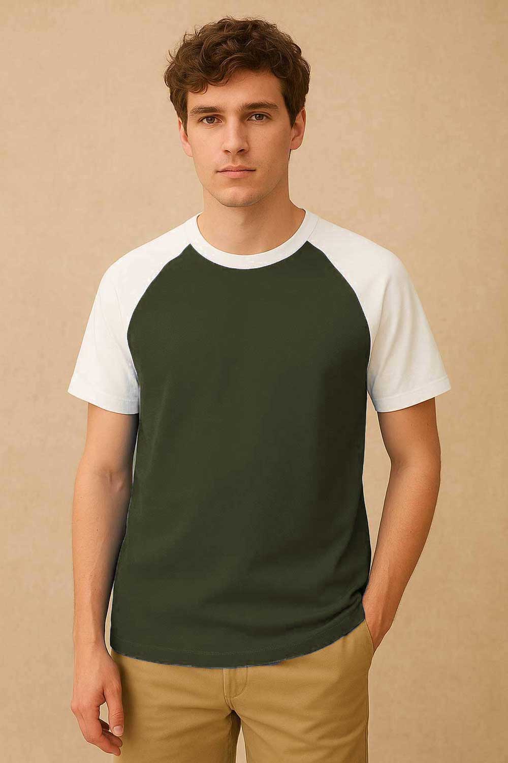 Olive & White