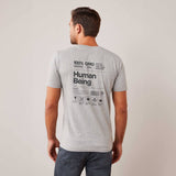 LE Men's CEO Human Being Printed Crew Neck Tee Shirt