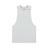 YLA Men's Wide Shoulder Cut Activewear Signature Tank Top