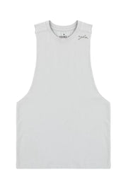 YLA Men's Wide Shoulder Cut Signature Tank Top Men's Activewear Vest Minhas Garments 