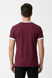 Maroon & White
