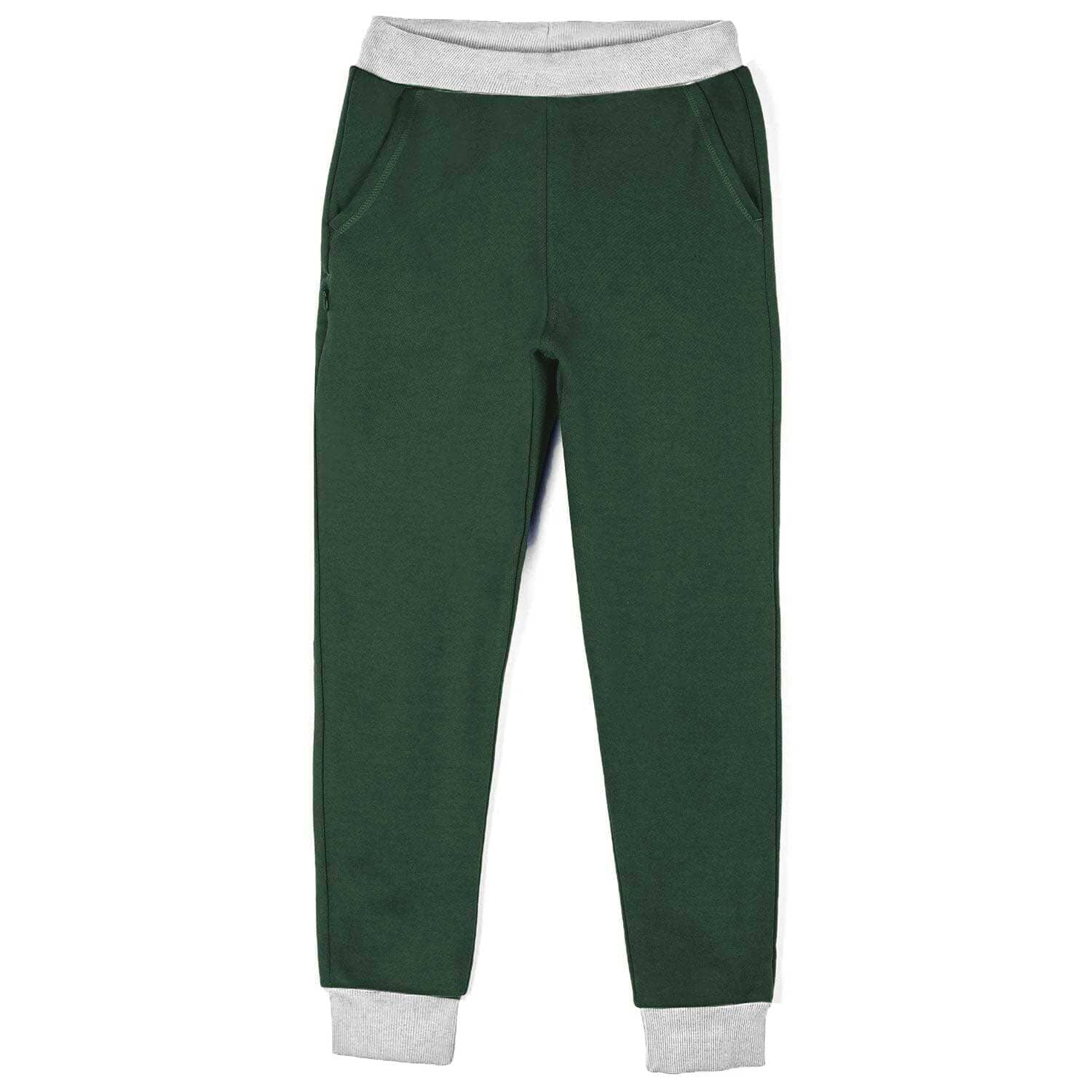 Polo Republica Kid's Comfortable Jogger Pants Boy's Trousers Polo Republica Bottle Green 2-3 Years 
