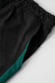 Black & Bottle green