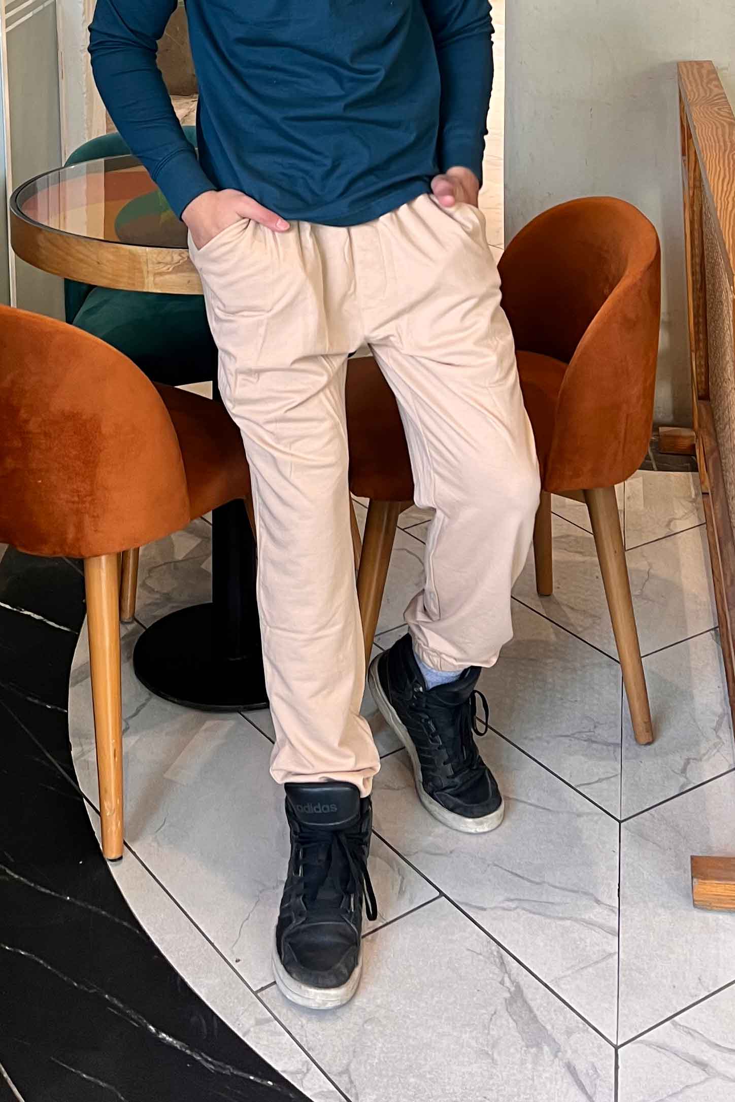 Polo Republica Men's Essentials Raglan Long Sleeve Pique Tee Shirt