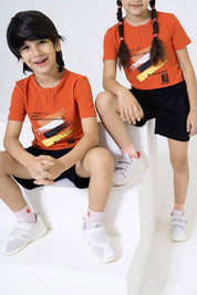 Orange & Black