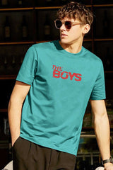 Polo Republica Men's The Boy's Printed Crew Neck Tee Shirt