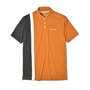 Poler Men's Panel Design Minor Fault Polo Shirt Men's Polo Shirt IBT Mustard S 