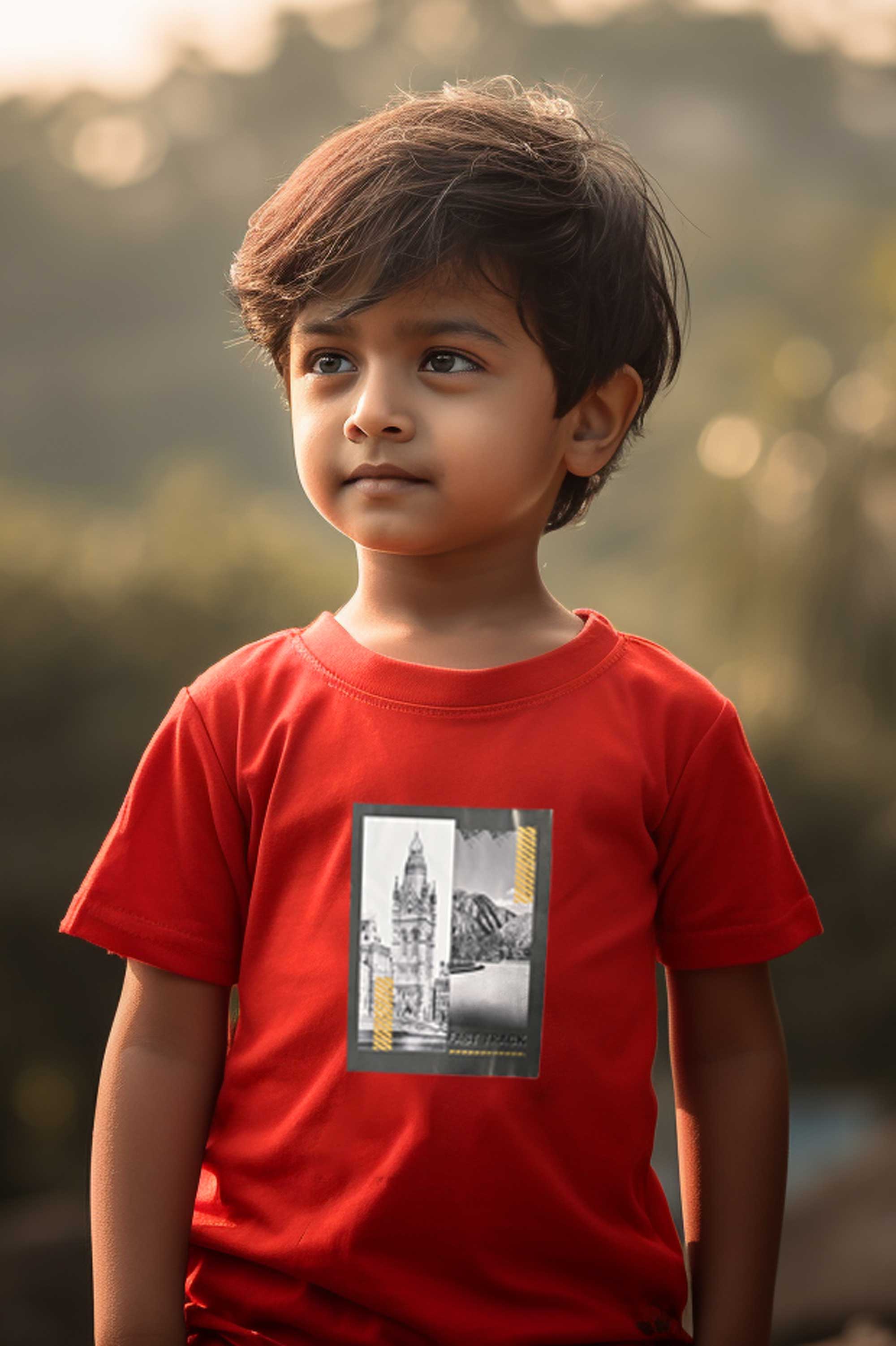 Polo Republica Boy's Fast Track Printed Tee Shirt Boy's Tee Shirt Polo Republica 