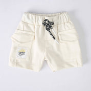Tiny Teen Baby Kid's Summer Time Printed Shorts Kid's Shorts SNR Cream 6-9 Months 