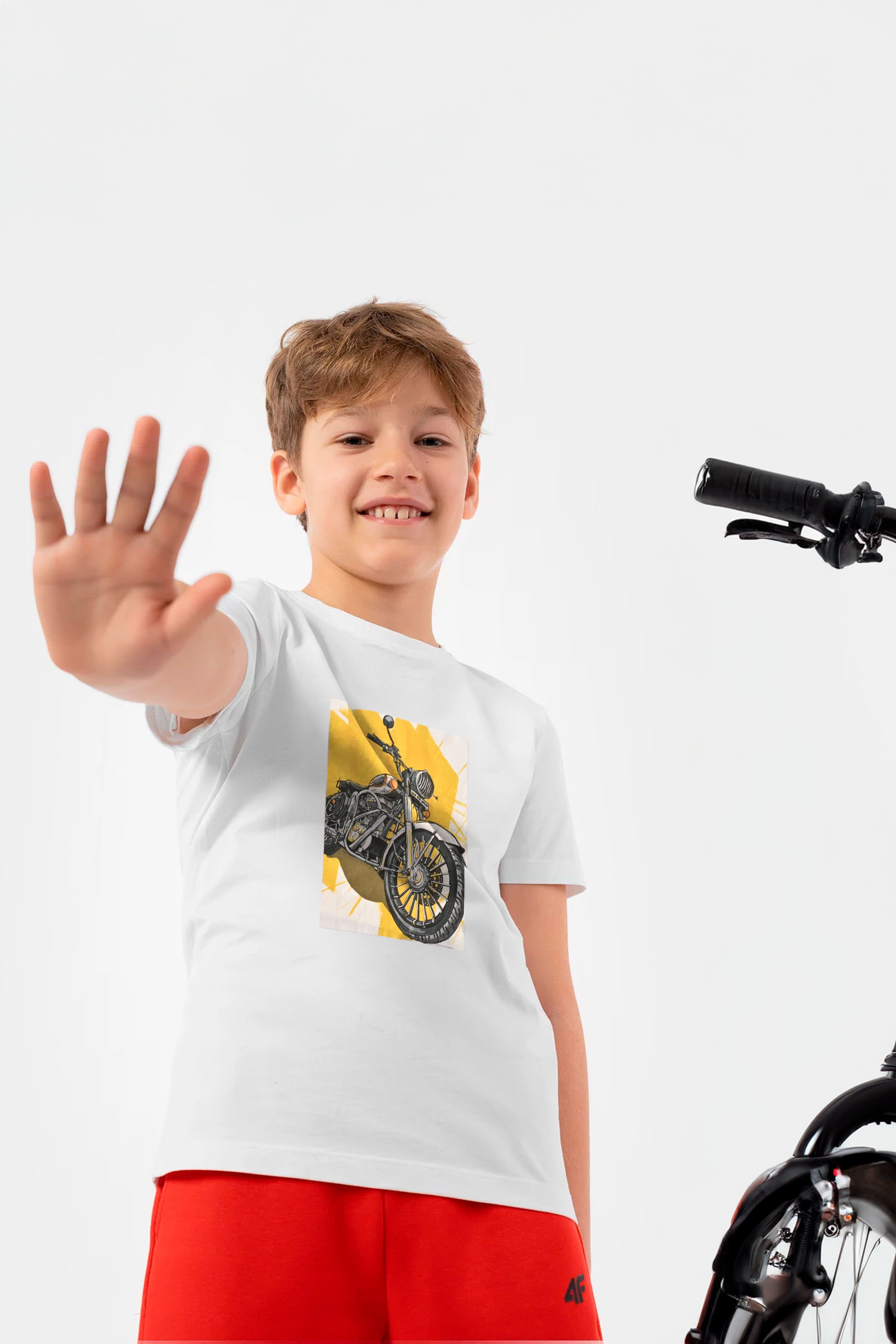 Polo Republica Boy's Bike Printed Tee Shirt Boy's Tee Shirt Polo Republica 