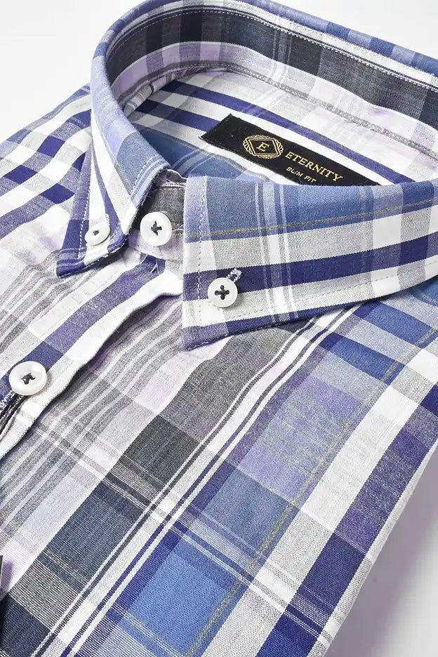 Eternity Men's Praesto Slim Fit Casual Shirt