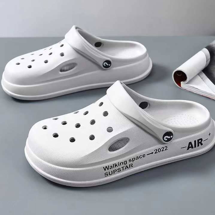 Men's Non Slip Thick Sole Clogs Men's Shoes Sunshine China White EUR 36-37