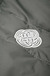 Burnt Soul Men's Logo Embroidered Body Warmer Puffer Gilet Men's Gilet IBT 