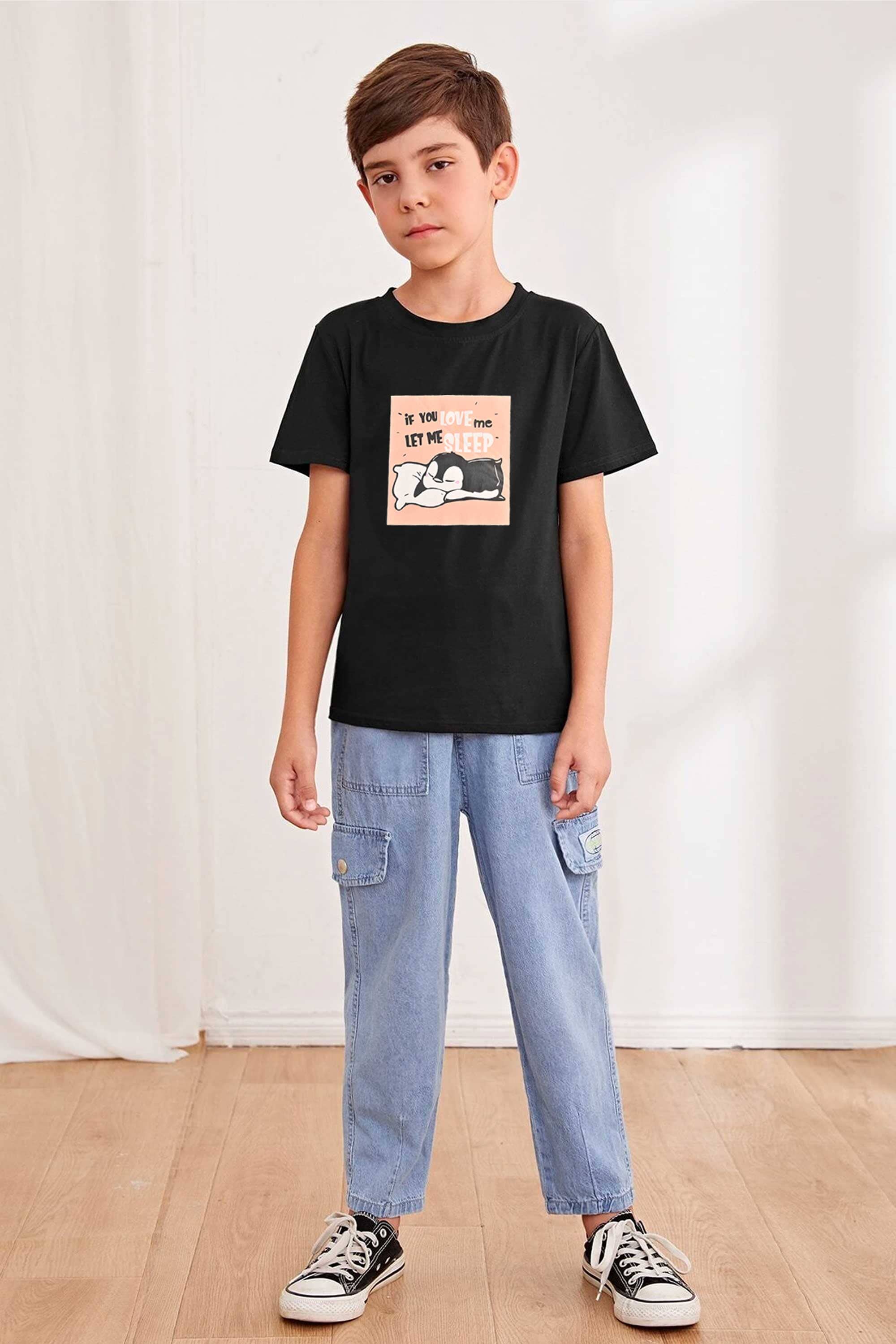 Polo Republica Boy's Let Me Sleep Printed Tee Shirt Boy's Tee Shirt Polo Republica 
