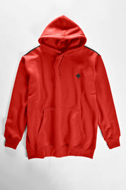 Polo Republica Men's Maple Leaf Embroidered Fleece Pullover Hoodie Men's Pullover Hoodie Polo Republica 