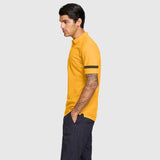 Men's Double Striped Design Polo Shirt
