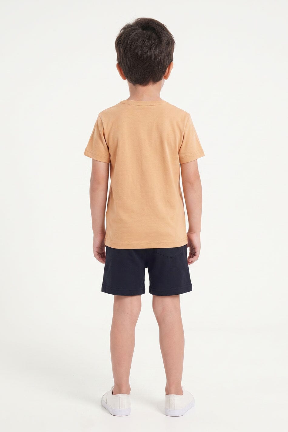 Light Orange & Navy