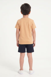 Light Orange & Navy
