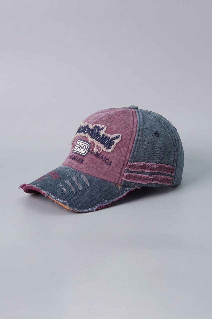 Navy & Burgundy