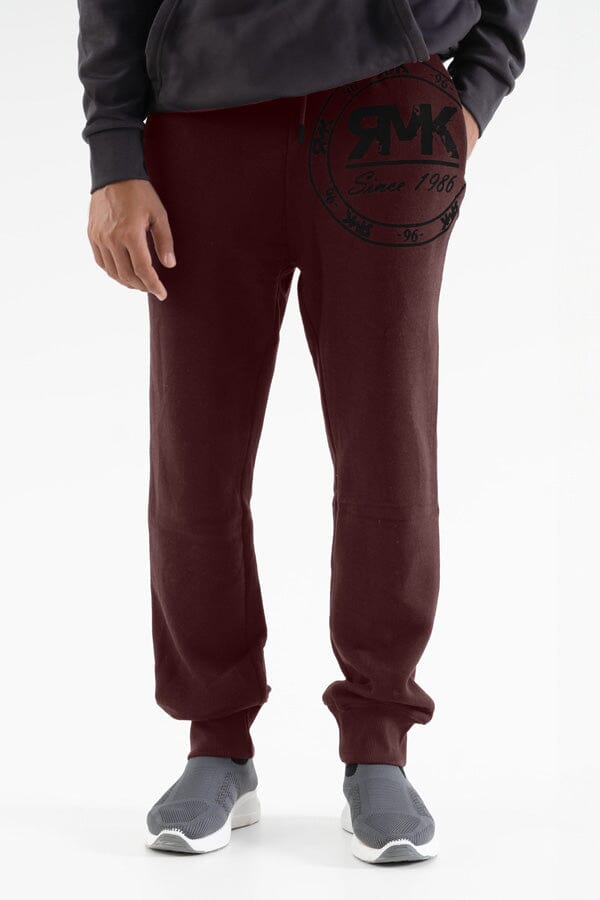 Burgundy & Black