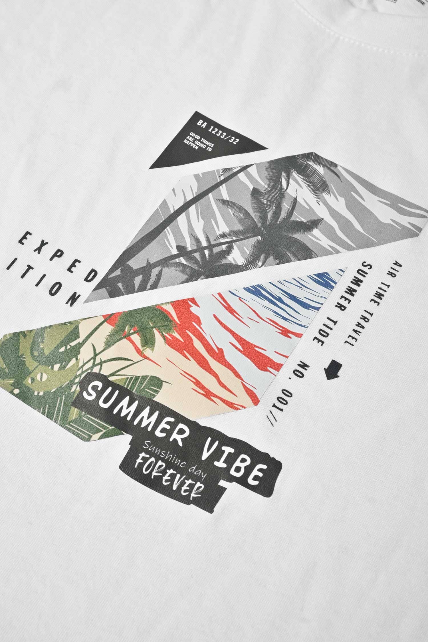 Polo Republica Boy's Summer Vibe Printed Tee Shirt Boy's Tee Shirt Polo Republica 