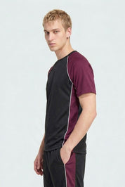 Black & Maroon
