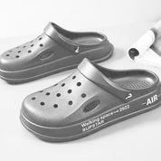 Men's Non Slip Thick Sole Clogs Men's Shoes Sunshine China Grey EUR 36-37