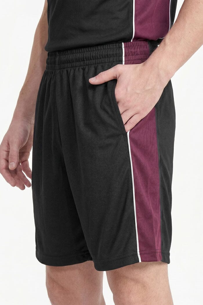 Black & Maroon