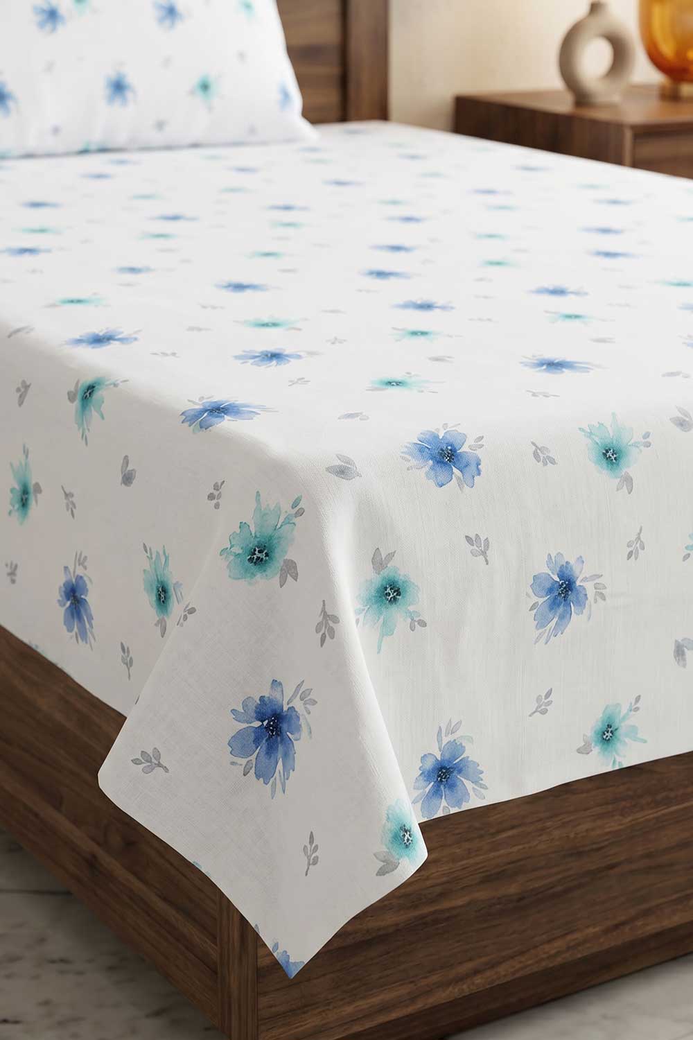 White & Turquoise