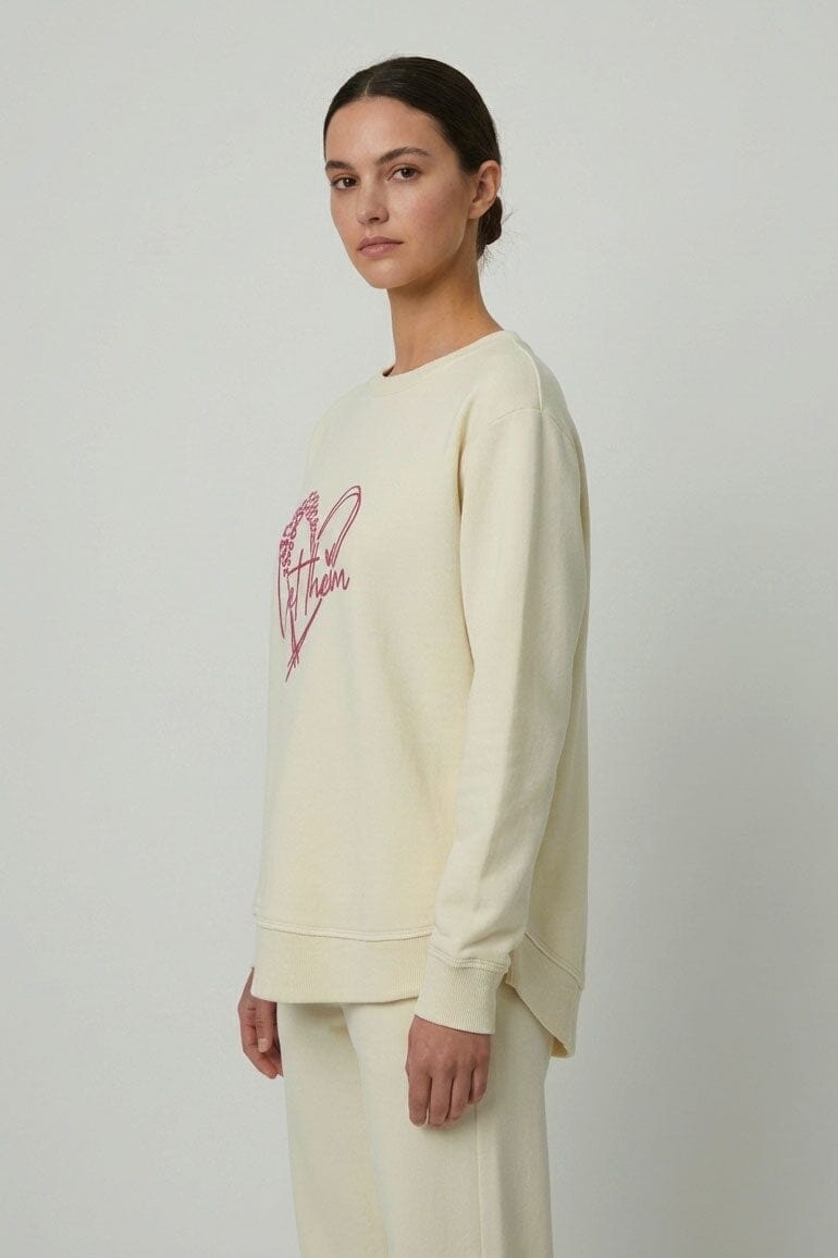 L.A.T Women's Let Them High Low Hem Minor Fault Sweatshirt