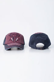 Navy & Burgundy