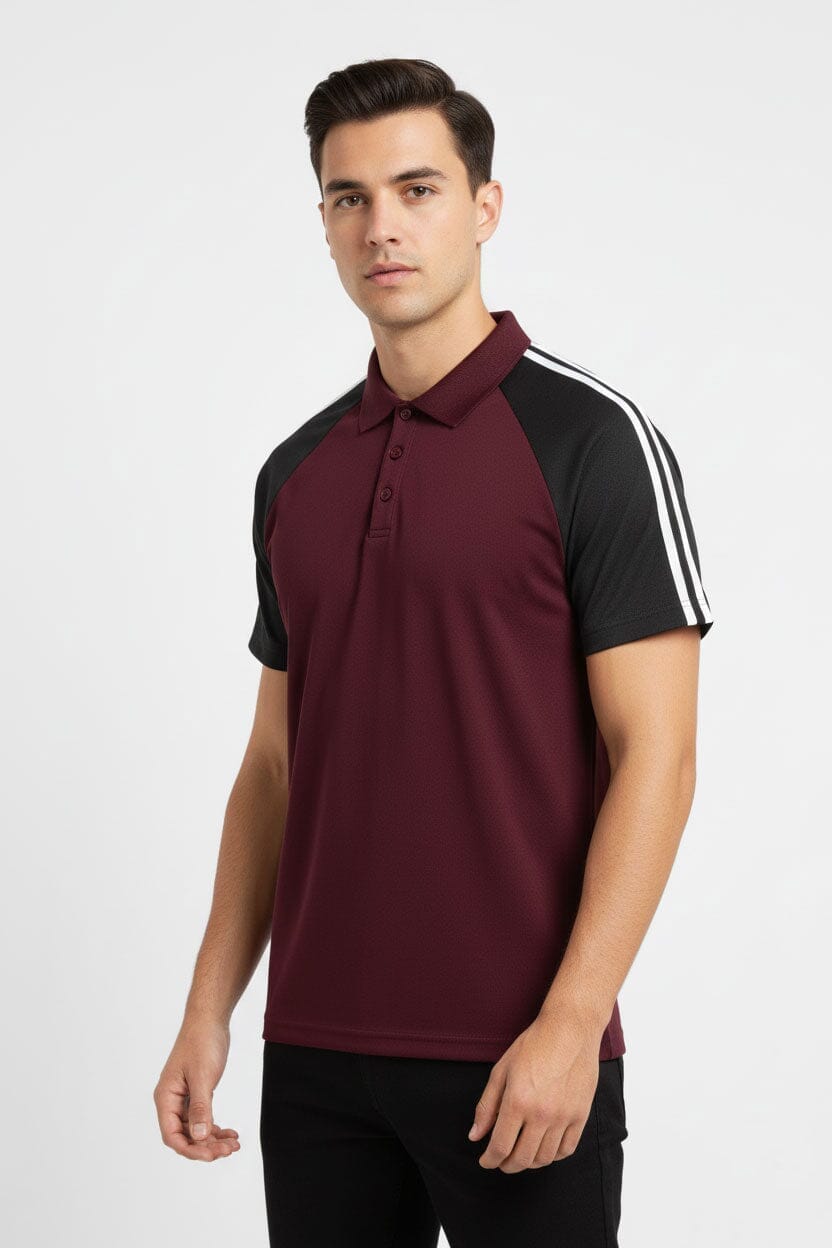 Maroon & Black