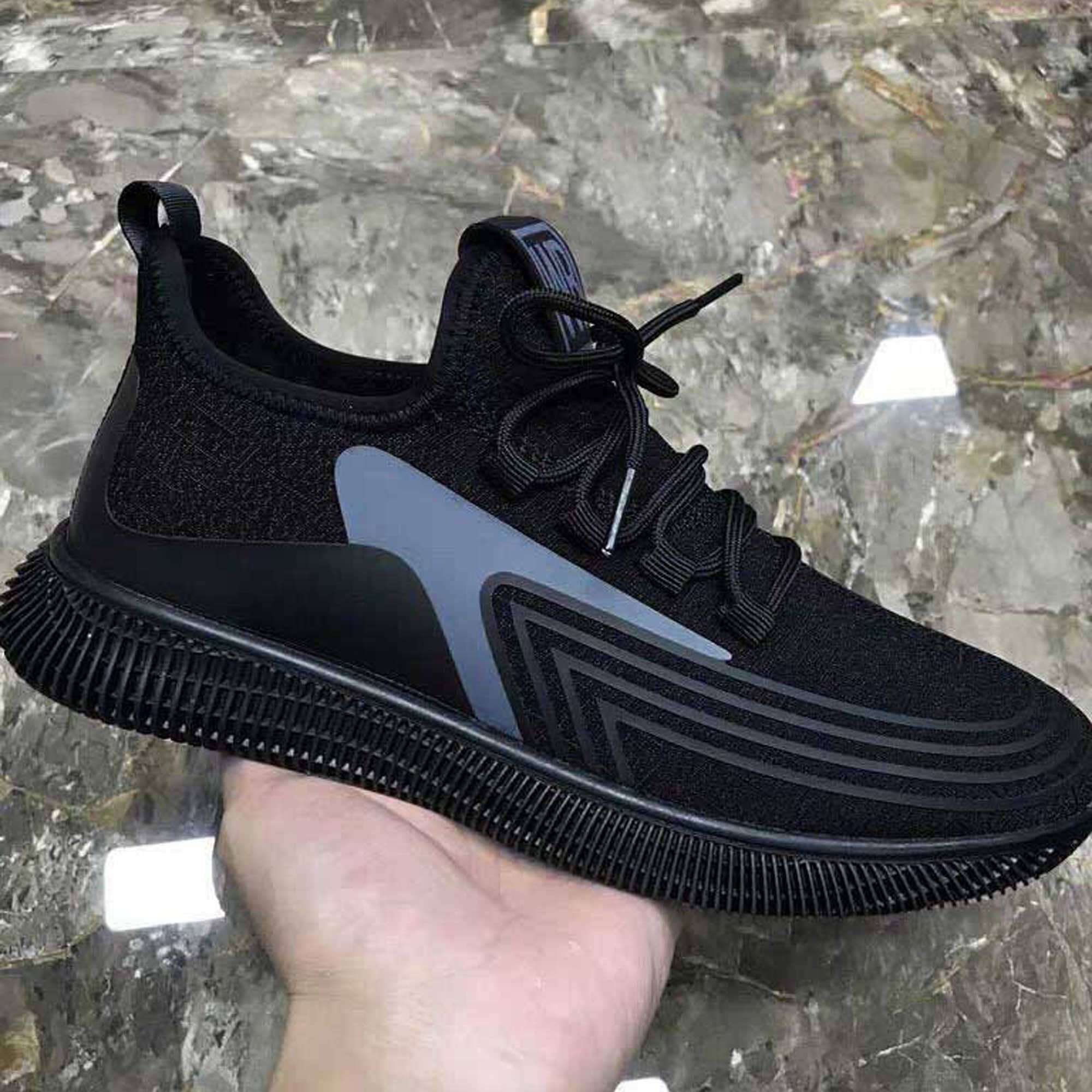WB Men's Premium Sneakers Men's Shoes Sunshine China Black & Sky EUR 39 