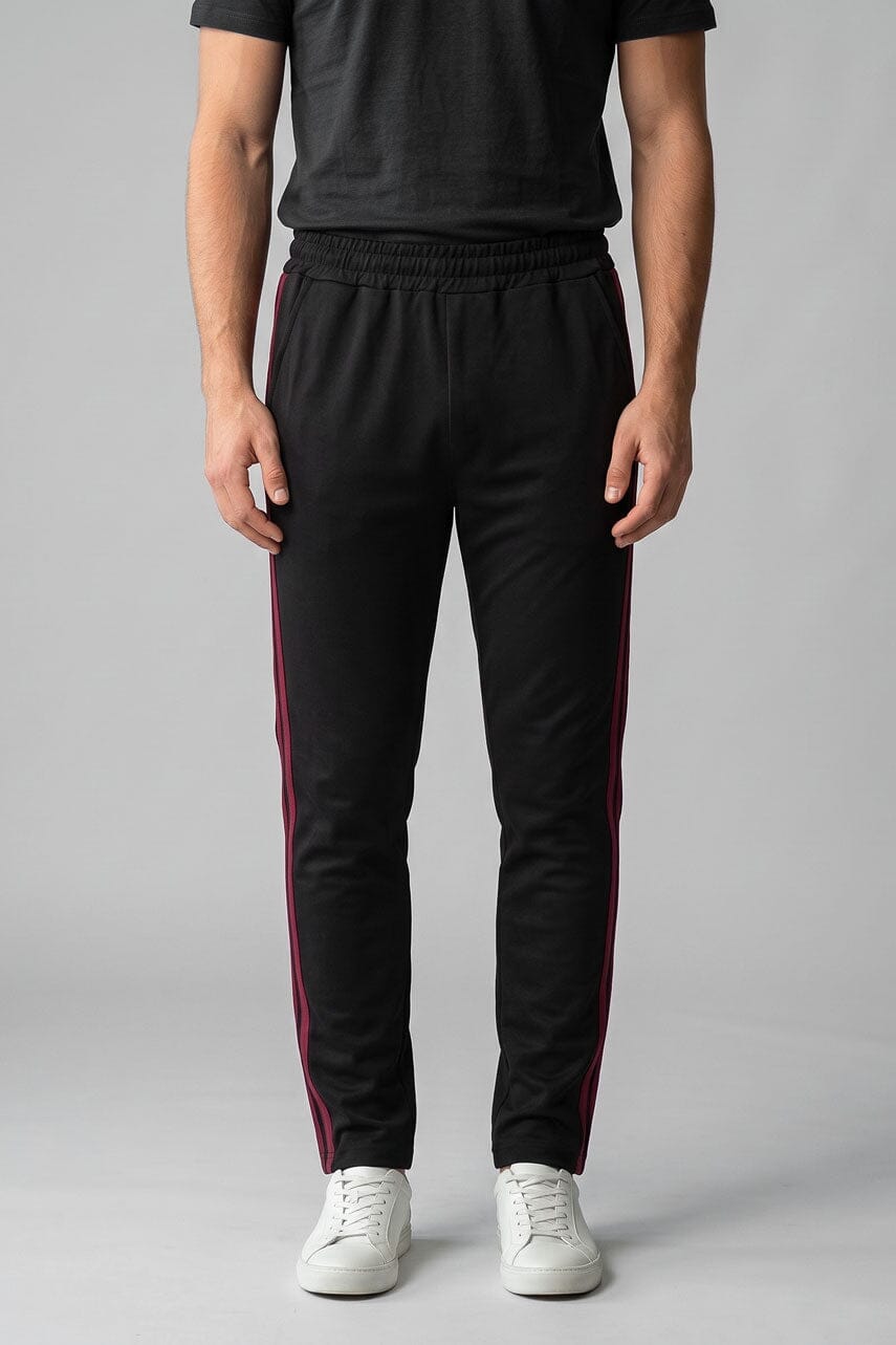Black & Maroon