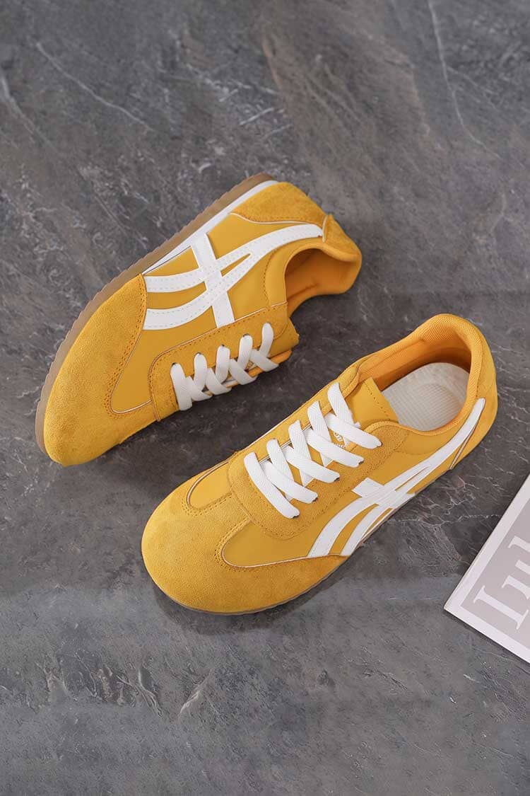 Mustard & White