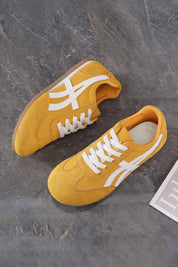 Mustard & White