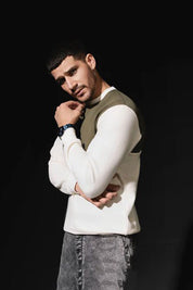 MHW Men's Contrast Fleece Sweatshirt