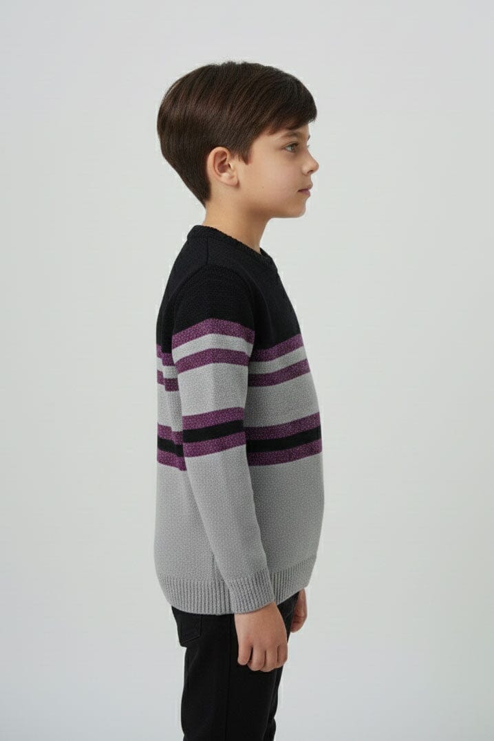 Grey & Purple