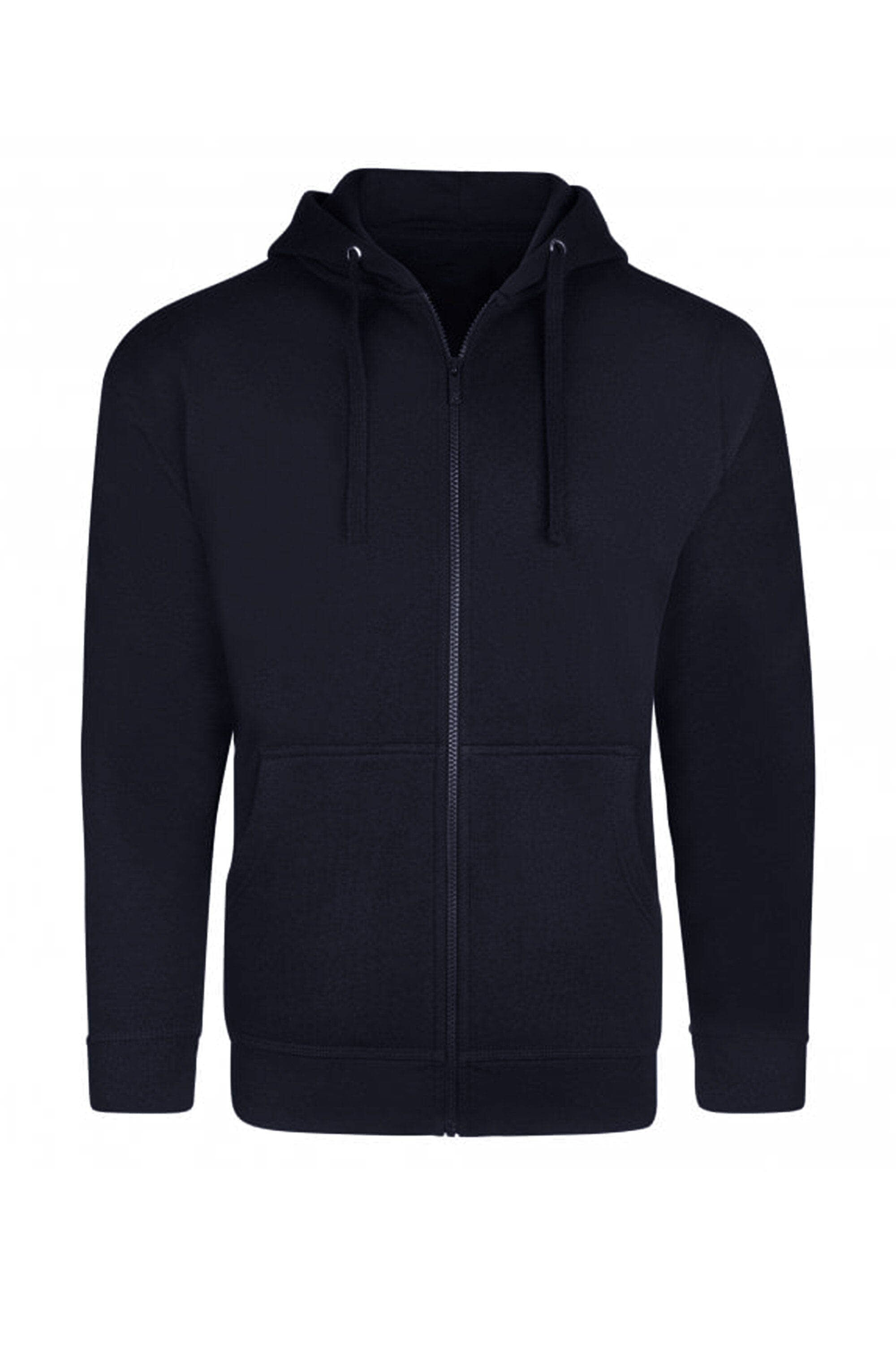 Men's Lucerne Minor Fault Fleece Zipper Hoodie Minor Fault Image Navy XS 